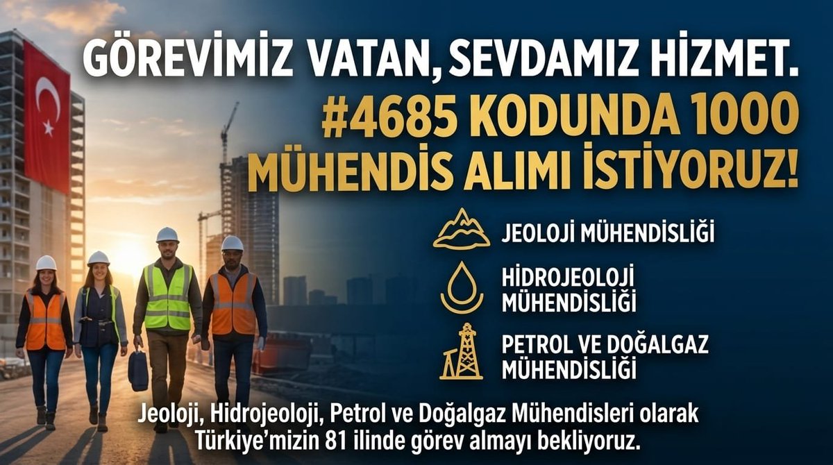 jeologgg06's tweet photo. Bizler de atanmak istiyoruz !!!  #JeolojiMüh1000Kadro https://t.co/oMBHOignbi