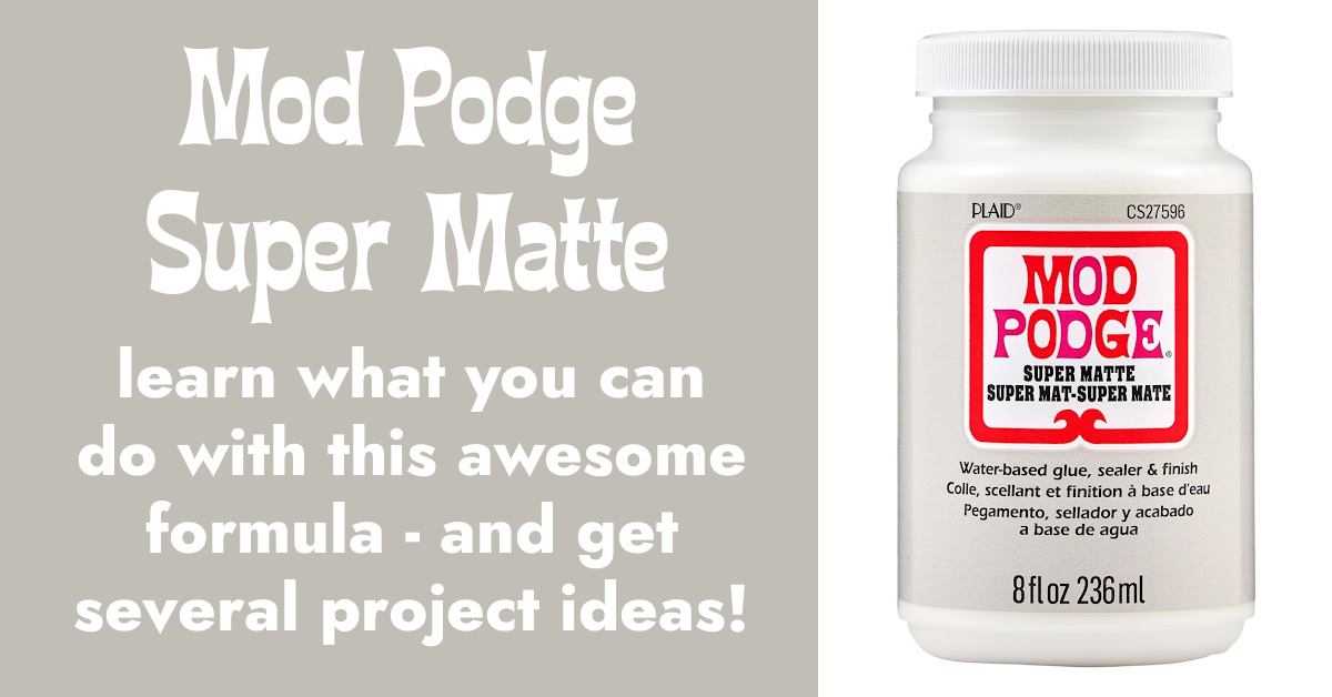 modpodgerocks's tweet photo. Want zero shine? Here’s the complete guide to Super Matte Mod Podge!
https://t.co/VH2fyJxkXJ https://t.co/ypbTe8EWb3