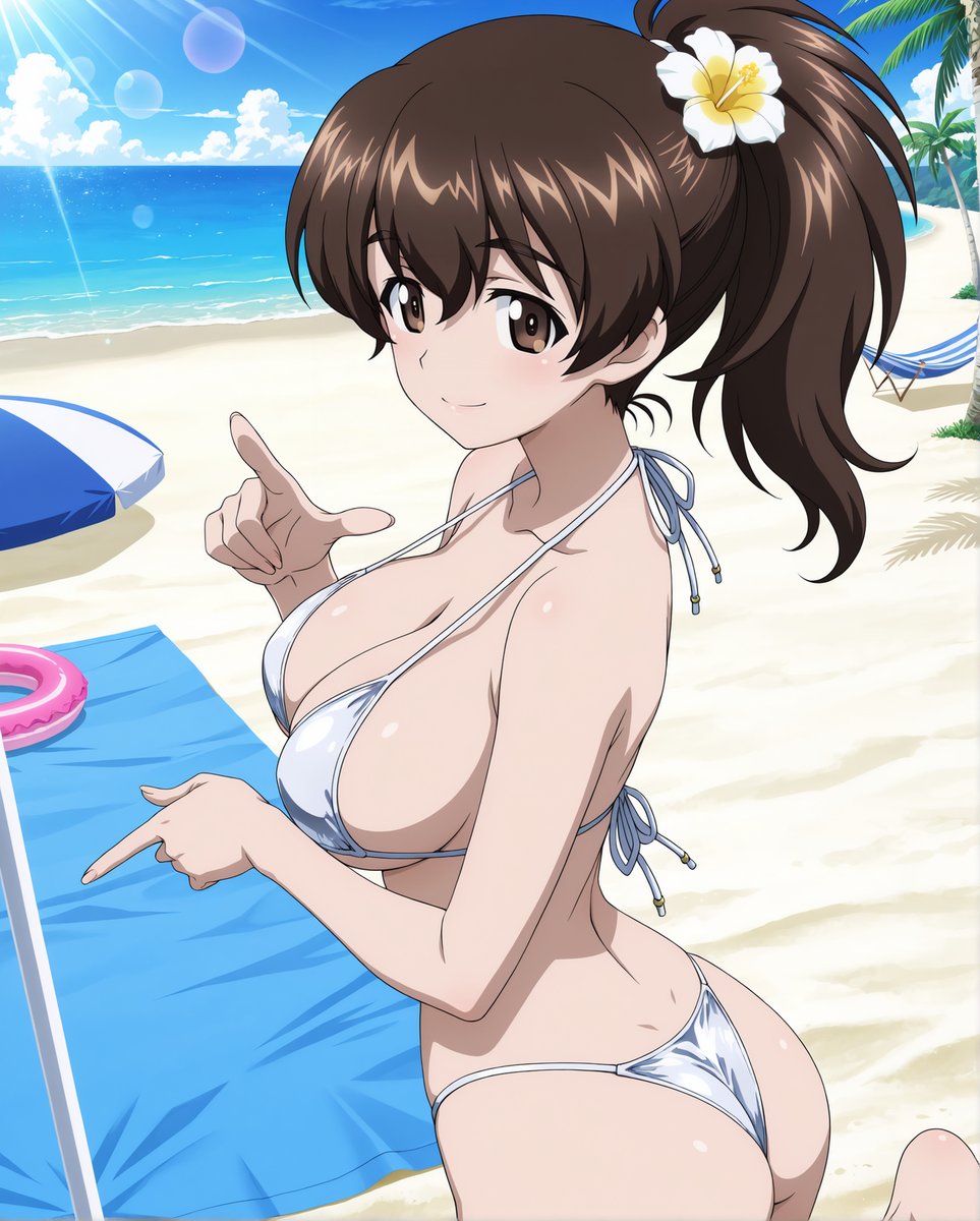 kurohime_AI's tweet photo. 小山柚子/ガールズ&amp;パンツァー
#ガルパン #garupan #小山柚子 https://t.co/ortcrF4O5r