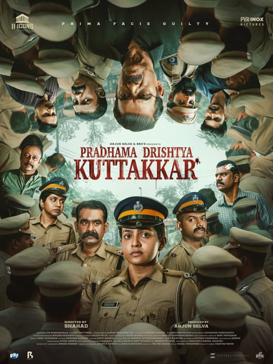 smbhoskar's tweet photo. Bro, this movie is going to be an absolute mind-blower! 🔥Just when you think you've cracked the mystery, another twist hits you out of nowhere. What a screenplay! 🙏

Pure forensic investigation + mind games 

#PradhamaDrishtyaKuttakkar https://t.co/AQf4hiBbtm