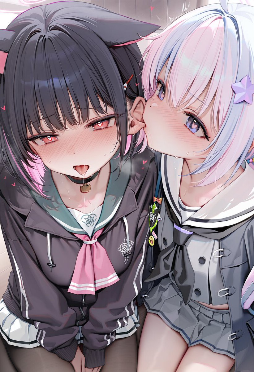 tanabejyuukou_9's tweet photo. レイサとカズサ https://t.co/Q5Ec9DmPx4