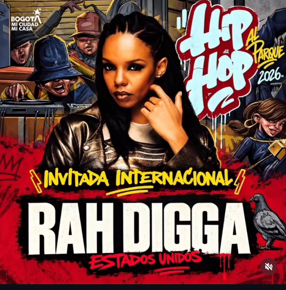 conglomerate1's tweet photo. Rampage &amp; @therealrahdigga live in Bogota, Columbia at Simon Bolivar Park, 25th October 💥 https://t.co/vRfBOuKDu8