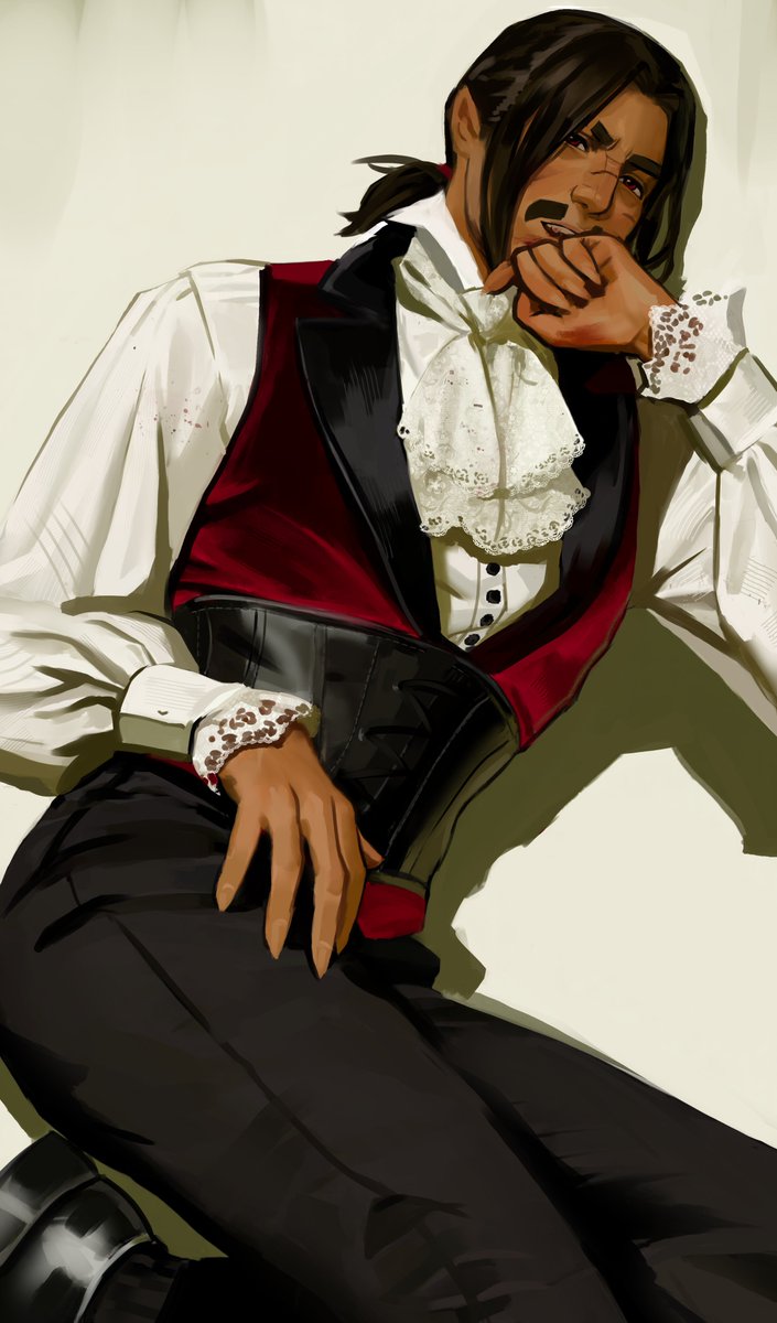totalmortal's tweet photo. vampire javier https://t.co/SNEK2eOQEA