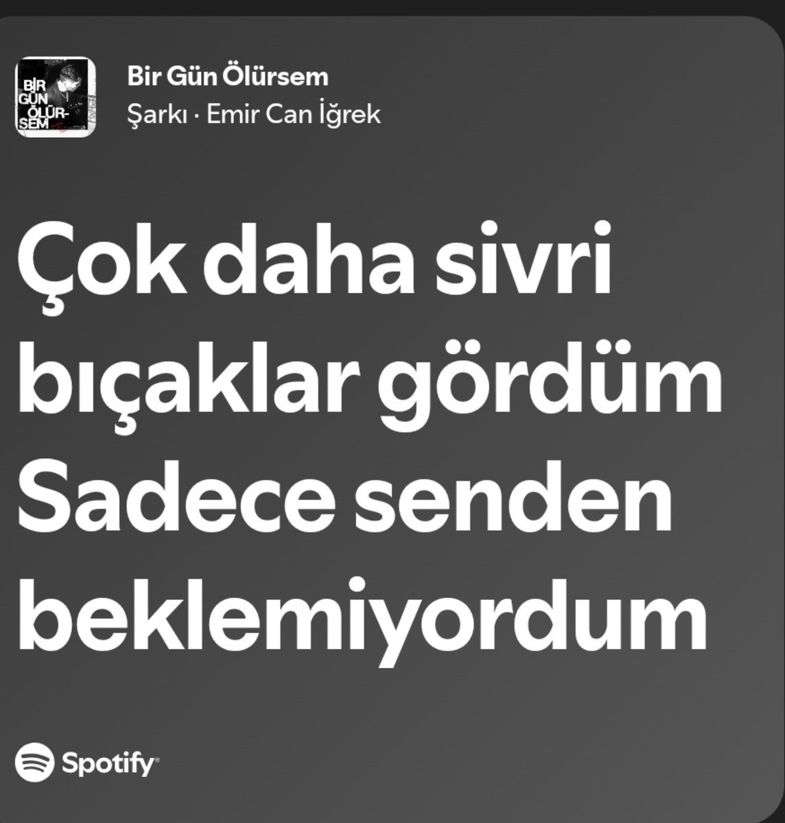 Eliflice_'s tweet photo. Bu şarkının verdiği ağırlık var ya... https://t.co/AJqxh5pAIF