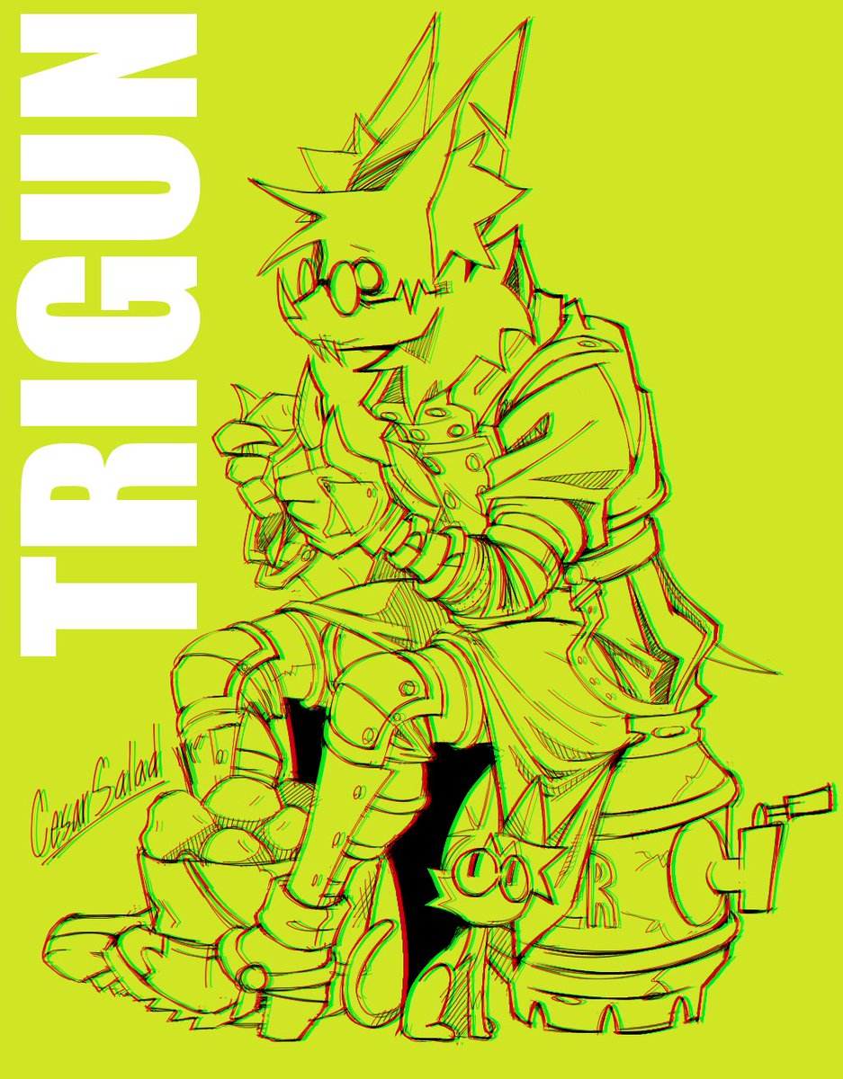 CesarSaIad1231's tweet photo. Trigun posting :] https://t.co/EJLF0YdIZW