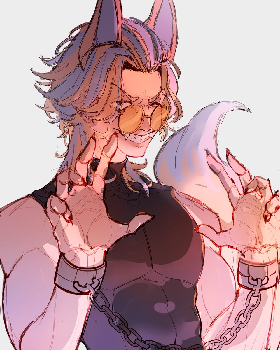 goatfins's tweet photo. Fox Rindou wip https://t.co/8Ie25rP2Ij