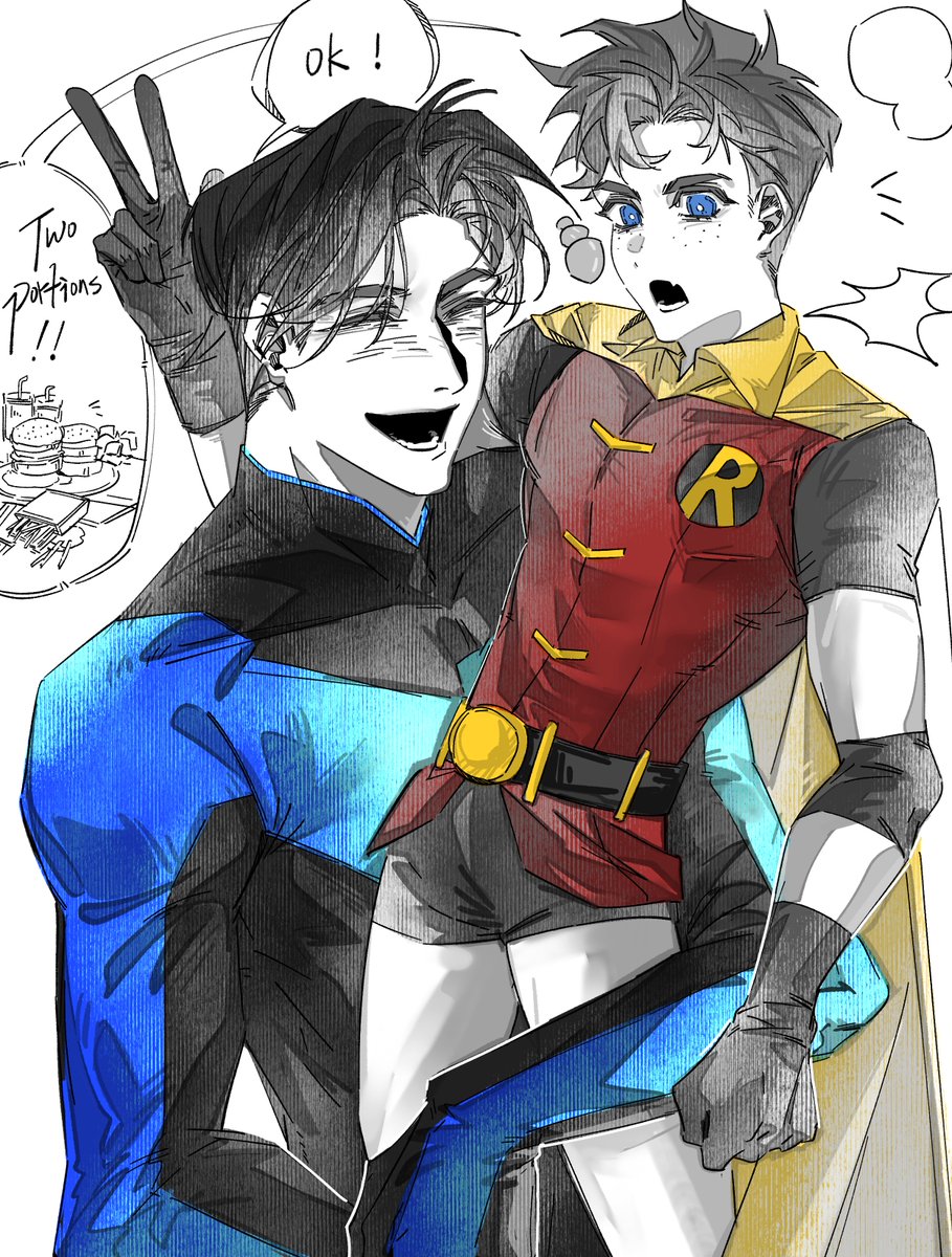 LuHDooo's tweet photo. ：Don't tell Batman！ https://t.co/wlVd6d7jhM