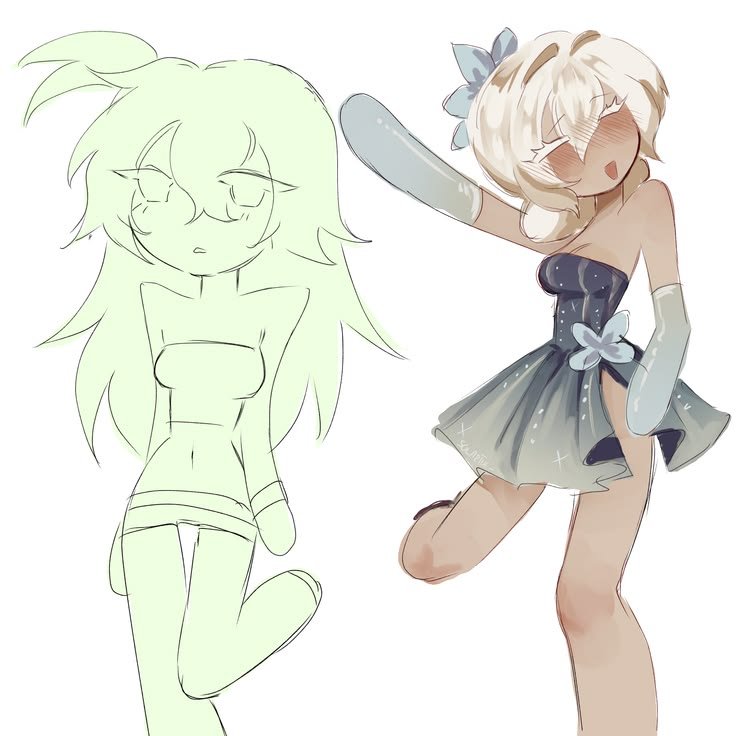 arlind2007gamer's tweet photo. White lily dress art lol https://t.co/RcTgzHROeB