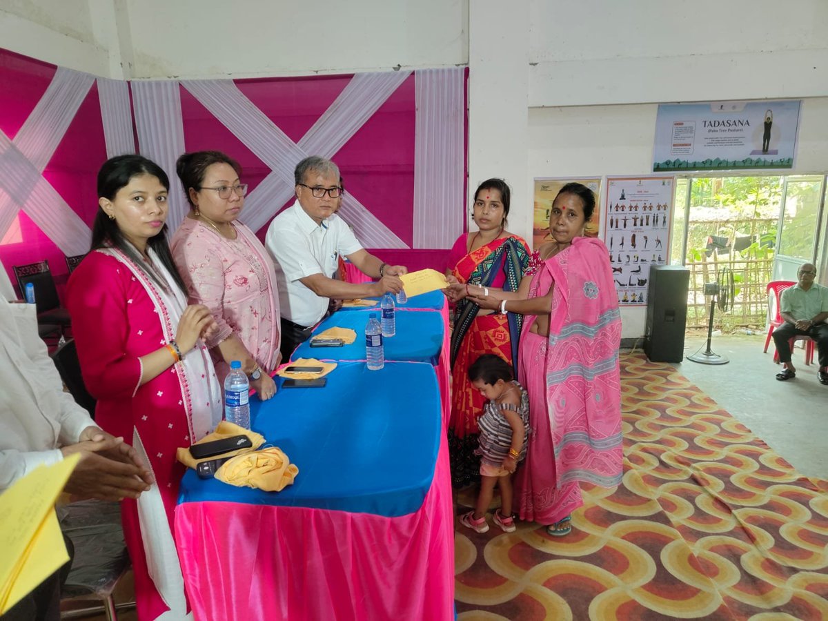 dc_hailakandi's tweet photo. The Seva Sankalp Abhiyan service delivery camp concluded today at South Hailakandi’s Sadbhavna Mandap after its inauguration by DDC Shri Norsing Bey. Across five block camps, the initiative brought welfare and health services to nearly 5000 beneficiaries
@CMOfficeAssam @diprassam https://t.co/fEVypwLRKe