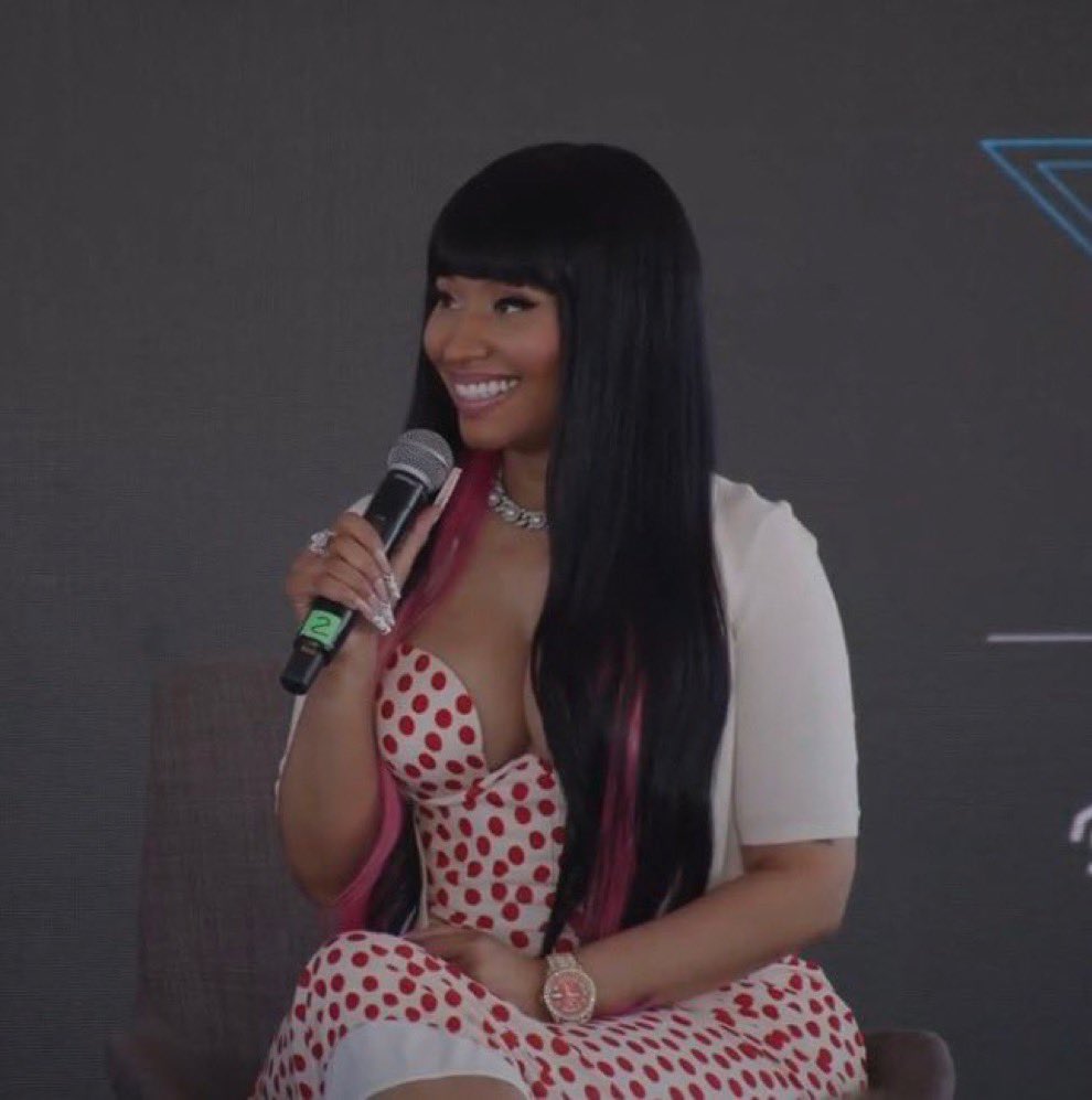 feelingcruel's tweet photo. Nicki Minaj at The X TAKEOVER event (2026) https://t.co/vLyPnDNOcH