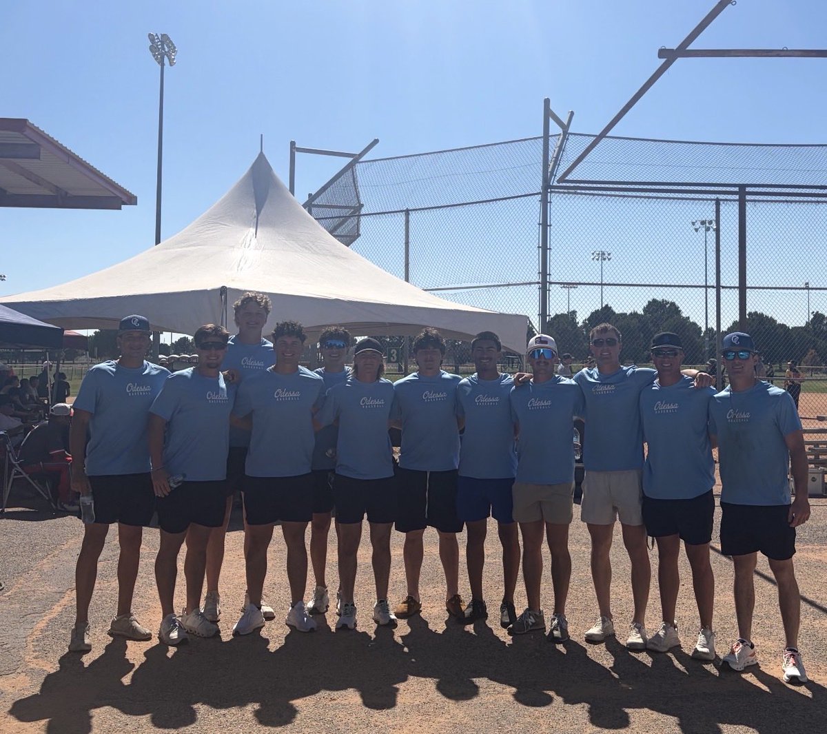 OdessaCBaseball's tweet photo. OC Baseball volunteered today with  @SOTexas. We’re blessed with this opportunity to get into the community and welcome those from all over Texas! Thank you to @SOTexas for having us out!

#JoinOurBus #OCBB #LSC #ERO https://t.co/U4quuH869o