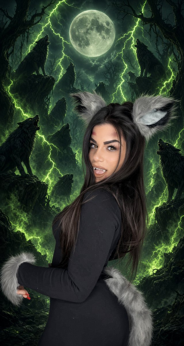 OMGinaeth's tweet photo. On my way to the moon 🌙  🐺 
AWOOOOOO https://t.co/z63YsWnMTK