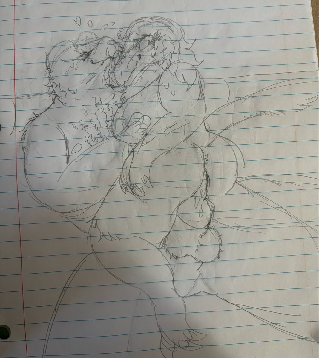 FOSSILFCK's tweet photo. yet another kinktober prompt from @plasticpunko ‘s kinktober list! today is breeding ^_^ hopefully raptors can’t have pups, right? 

i lost motivation hard and the anatomy kinda sucks but at least the drawing is awesome https://t.co/RncaRGKT4b