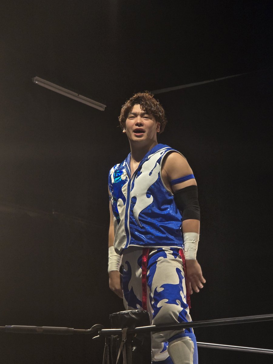 0459_TOMO's tweet photo. 神崎選手！

ダイスケ選手と共にタッグ戦勝利！
タッグベルト挑戦へ、、

相手には未だに怒りがある橋之介選手が。

シングルでもタッグでも神崎選手と橋之介選手の絡みが大好きな僕は凄く楽しみです！

 #TTTpro
 #神崎ユウキ 選手 https://t.co/IntCLSiYSH
