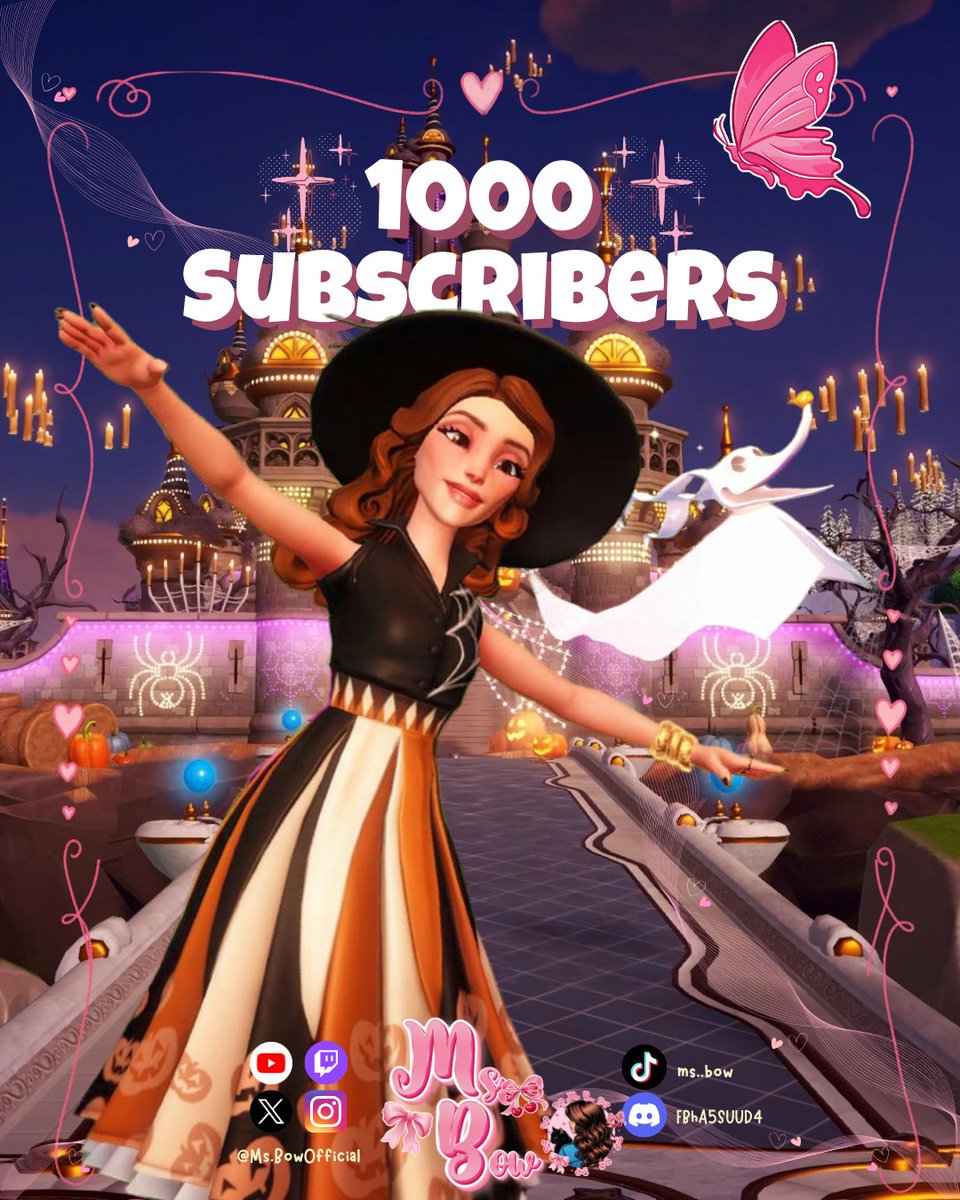 MsBowOfficial's tweet photo. This morning I woke up to the incredible news that we hit 1,000 subscribers over on YouTube!  Here's the post I made over there, but I just wanted to share it with you all here, too! 

We hit 1,000 subscribers overnight!   I’m so thankful for each and everyone one of you for supporting my content—it means the world!  Here’s to everything that’s to come! I can’t wait to see what the rest of the year has in store for us.  Thank you so much!