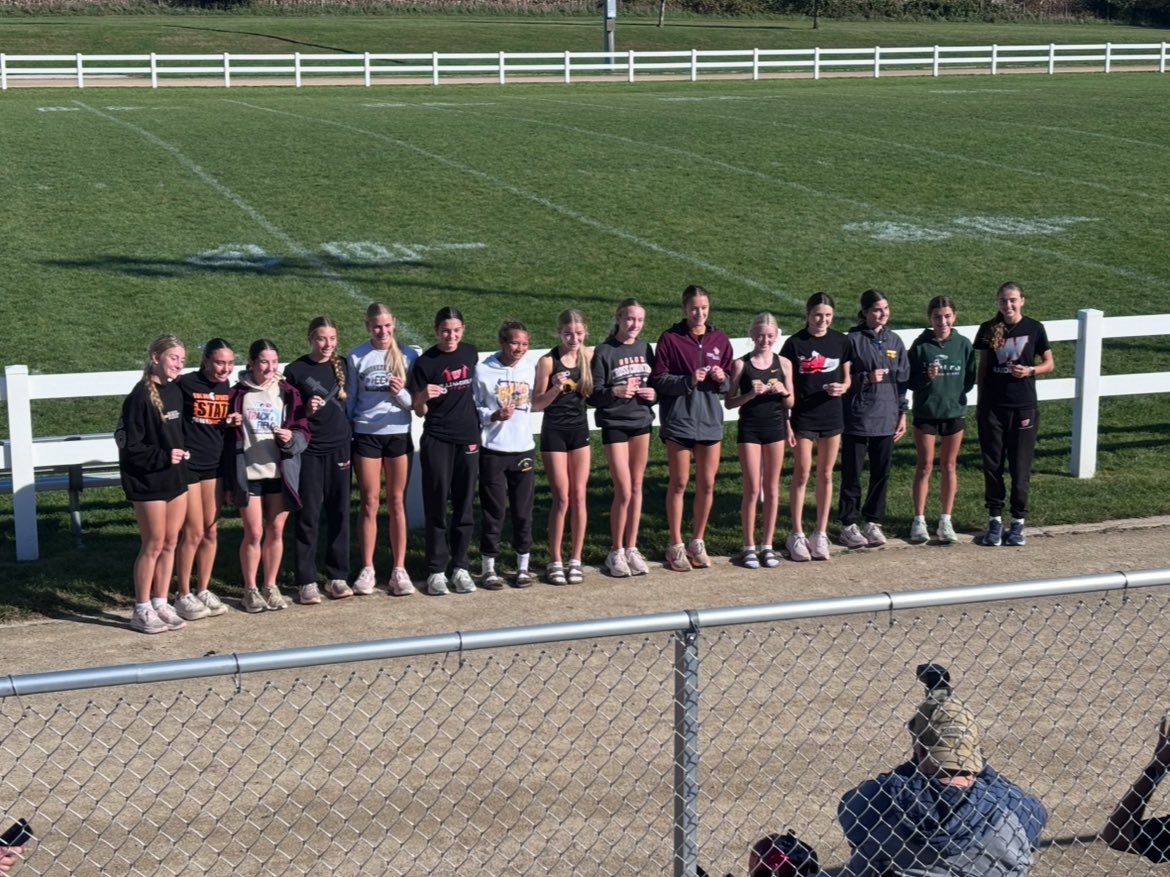 WburgXCTrack's tweet photo. 🔥North Linn XC Invitational 🔥

🥇 High School Girls
🥈 High School Boys

🏃‍♀️🏃‍♂️Top 15 Medalists

🥇 Harper Winegarden 
4th- Channing Becker
8th- Elam Tiedt
10th- Maddie Gorsh
12th- Colin Reed
13th- Aubree Messer
13th- Brevin Zirkel https://t.co/69SZ6hYW89