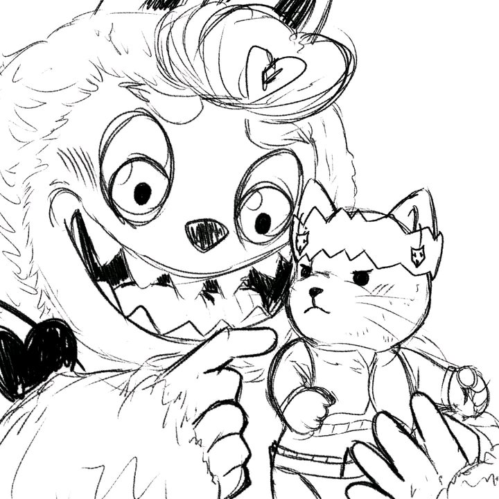 ShikataHikari's tweet photo. Labubu Josuke x Sylvanian Family cat Rohan 

#josuhan
#仗露 https://t.co/Y7r2m8SmI8