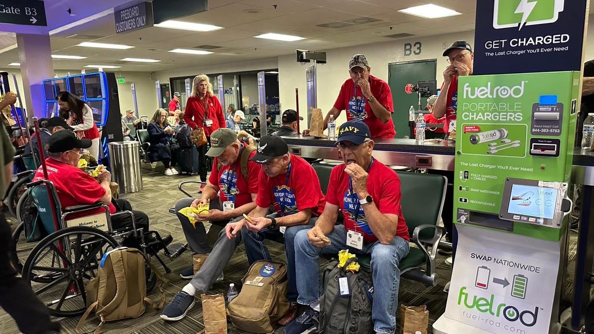 HonorFlightNV's tweet photo. @McDonalds your location inside the Reno-Tahoe Airport has donated over 3,500 breakfast for 12 years of @HonorFlightNV we want to thank the operators personally. Do you have the contact info for the owner of the McD’s can’t thank them enough and would like to do in person) https://t.co/xe2b6mwZYI