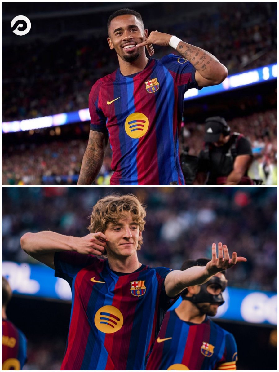 almostaderanews's tweet photo. 🔥 برشلونة يفرض سيطرته على خيتافي بثنائية مريحة

برشلونة دخل المباراة بقوة واحتاج دقيقتين فقط لافتتاح التسجيل عبر أنتوني غوردون، الذي اخترق دفاع خيتافي وسدد بيمناه من خارج المنطقة. واصل أصحاب الأرض الضغط، قبل أن يضيف غابرييل خيسوس الهدف الثاني في الدقيقة 30 بتسديدة أرضية بقدمه اليمنى من داخل المنطقة، ليمنح برشلونة أفضلية واضحة مع بداية الشوط الثاني. 

🔵 برشلونة 2-0 خيتافي 🔵

⚽ 2' أنتوني غوردون — اختراق وتسديدة بيمناه من خارج المنطقة.
⚽ 30' غابرييل خيسوس — تسديدة أرضية بيمناه من داخل المنطقة.

#برشلونة #خيتافي #الدوري_الإسباني #غابرييل_خيسوس #المستديرة