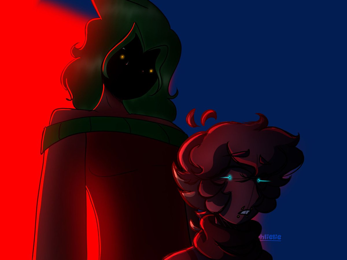 MDTDoodles's tweet photo. Oi gente! Adm Lie aqui!! (🌷) 

Eu e Alli fizemos uma collab para o dia 10, que é de horror/serial killer.

Escolhemos fazer a Suika e Morajo pois os dois combinam com esse estilo de arte mais sombria, além da Suika ser um medo/trauma do maçã. Espero q gostem!

#mundotorajo #art https://t.co/VFHJjcGqPu