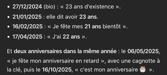 sosdoxbuster's tweet photo. @SourisChou22  tu viens de dire c'est bientôt ton anniversaire....je te rappelle ton instabilité mentale de menteuse que tu es https://t.co/VI31cGfhuK