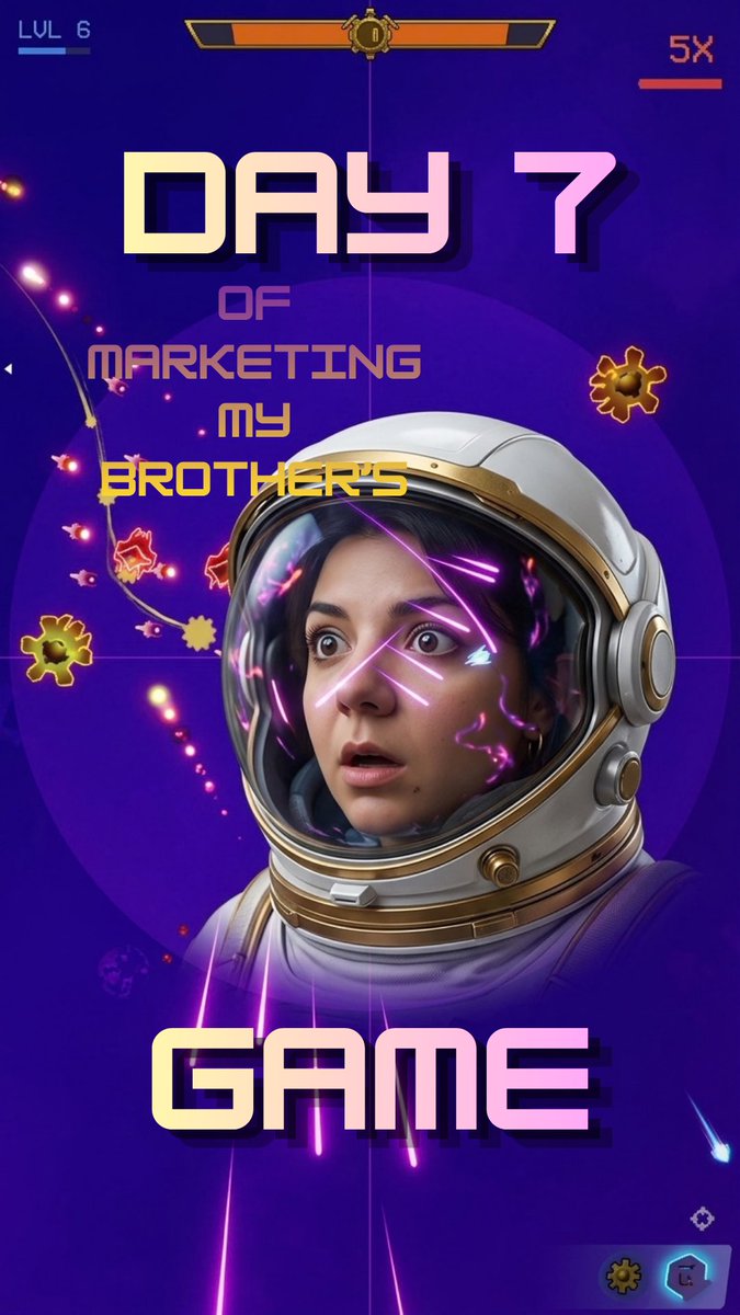 SisBroGames's tweet photo. Yo, welcome back to Day 7 of my brother’s game marketing journey… and he’s been grinding non-stop while I’m just here eating snacks! 😂
But today we’re talking about the one thing every dev ignores… until it’s WAY too late:
The NAME!
#indiegame #sologamedev https://t.co/FIoIlqtwHd