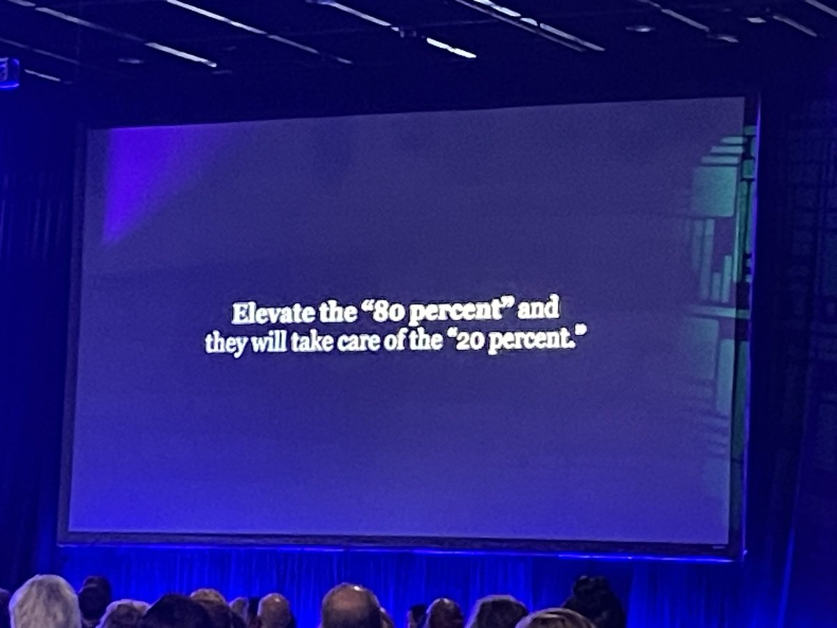FredHEBISD's tweet photo. 12p Great words from our speaker, @gcouros at @tasb_news #txedCON2026… https://t.co/W7akL74nae