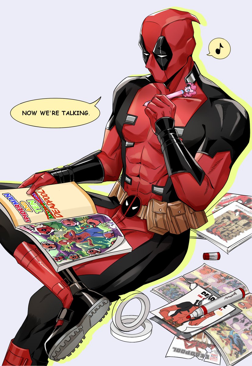 keepsuperrich's tweet photo. #spideypool #DPSP
大战十个死侍是对的。 https://t.co/nZ4Q0Kz6Nx