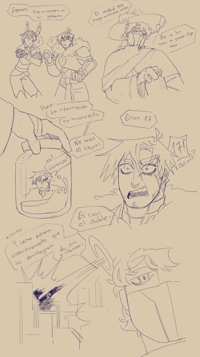 Piolingo_93's tweet photo. Minicomic-"Plan B" PG20, PG21 y PG22 
EL FIIIN SE ACERCAAAA🗣️
Creo que faltarían algo de 2 o 3 publis más, aun así quiero aprovechar el finde más para retomar el comic, pero weno
Disfruten mi letra chueca que me voy a chambearrrr ✨ https://t.co/uoRR9bxL1r