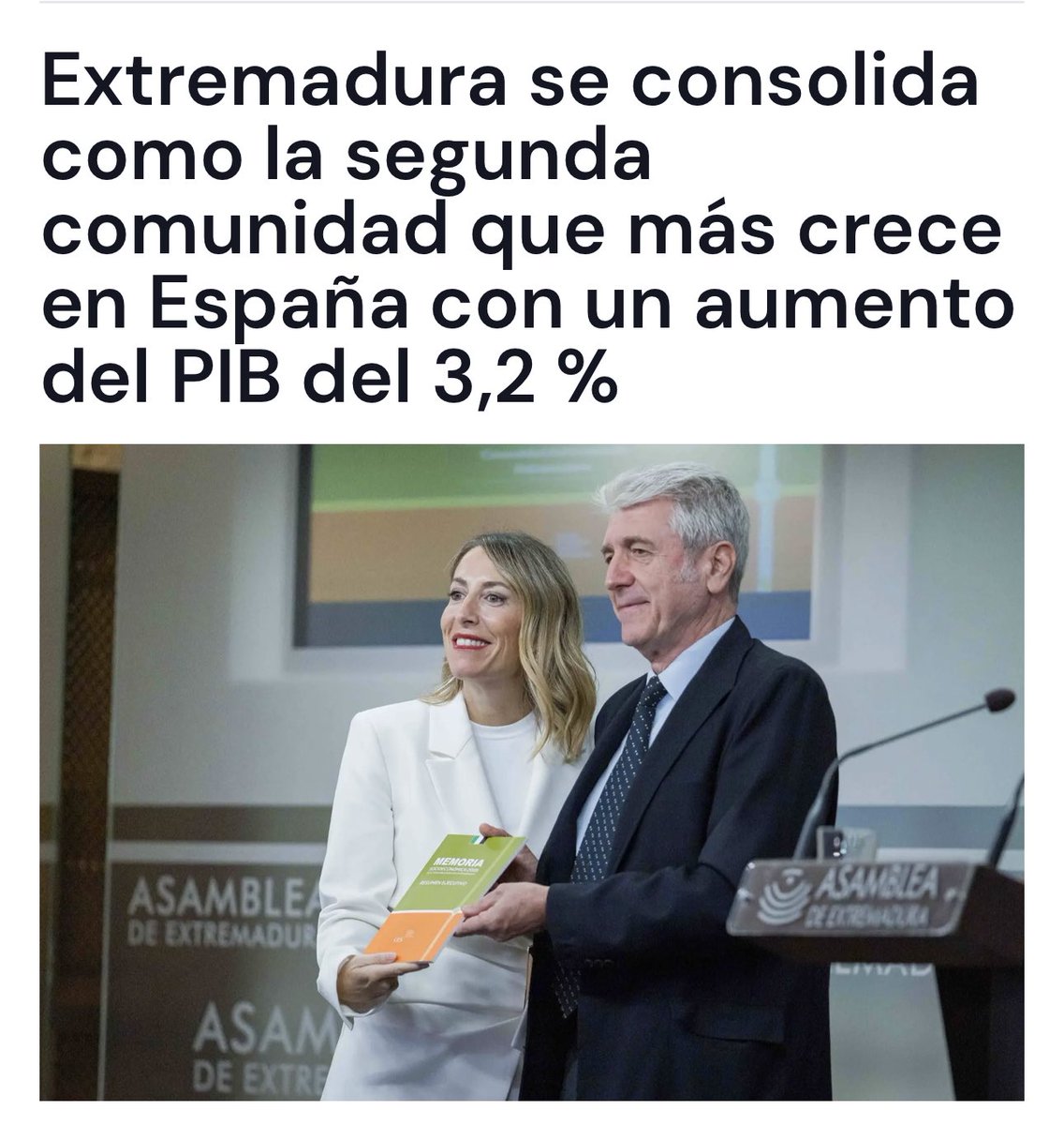 Perrroloco7's tweet photo. ¿Pero Extremadura no era una mierda? A ver si lo que pasaba es que no era una mierda, pero estaba gobernada por mierdas… https://t.co/8xw1cgl0an