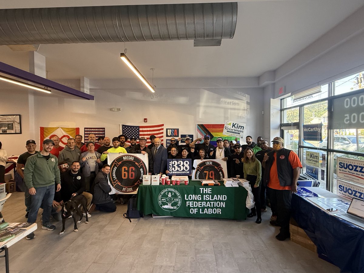 Local338's tweet photo. We deserve a more affordable New York. That's why we spent today knocking on doors in Port Washington for NYS Senate candidate Rory Lancman and NYS Assembly candidate Kim Keiserman, two candidates who will fight to make coasts affordable for working families! https://t.co/s00unVNdkq