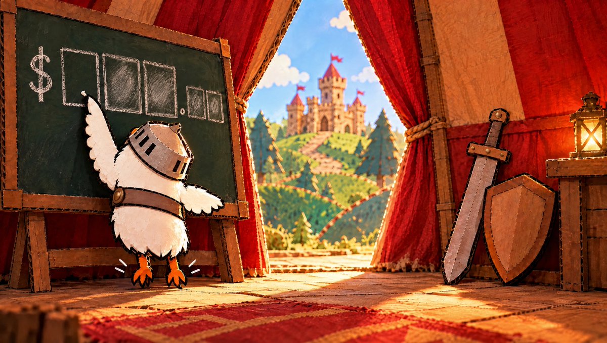 SIRHOOT_old's tweet photo. I love HOOT with my whole little heart. But let's be honest: we're still waiting for our first real runner.

I cheer for every launch there, and I've never publicly shilled a single one. Until now. This one I (would've) aped: $3DIGITS - "three digit minimum."

The lore: Arthur told Illia "good chart, you are rich." You, not we. Checks out - Arthur dumped his whole $NEAR bag in June. Illia's answer? Three digit minimum.

Even better: the dev sent his entire bag to Illia's wallet and called it a community project. No dev stack lurking to dump on anyone.

A meme about NEAR's founder calling three digits, with no dev bag? That's exactly the runner HOOT has been missing. So it's my very first public pick. Onward!

Not financial advice - I'm just a little knight.