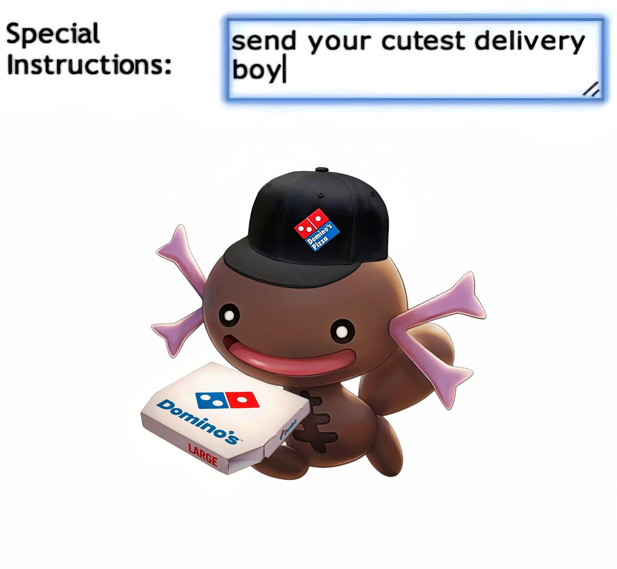 MyaoMyeong's tweet photo. "お待たせいたしました. ピザの配達ですウパー!"
"Thank you for your patience. Your pizza delivery has arrived!" https://t.co/enrvuhDwjT