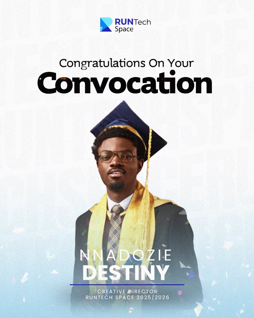 RunTechSpace_'s tweet photo. From leading RUNTech Space to graduating and stepping into new beginnings!

Congratulations to our former executives on this remarkable milestone. 🥳💙
Here’s to greater achievements ahead!🥂 https://t.co/dUDWQvbgkj