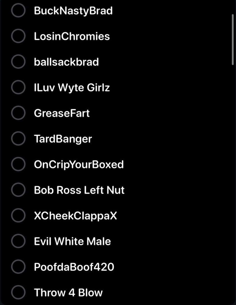 Gabbeho3o's tweet photo. I’ve been creating a list of gamertags I’ve come across (I’m pretty sure most of them aside from a small few are from Smite) and after seeing so many good ones I finally started to keep track of them.#funnygamertags #funnygaming #Gamingmemes https://t.co/yFtZkkJDuS