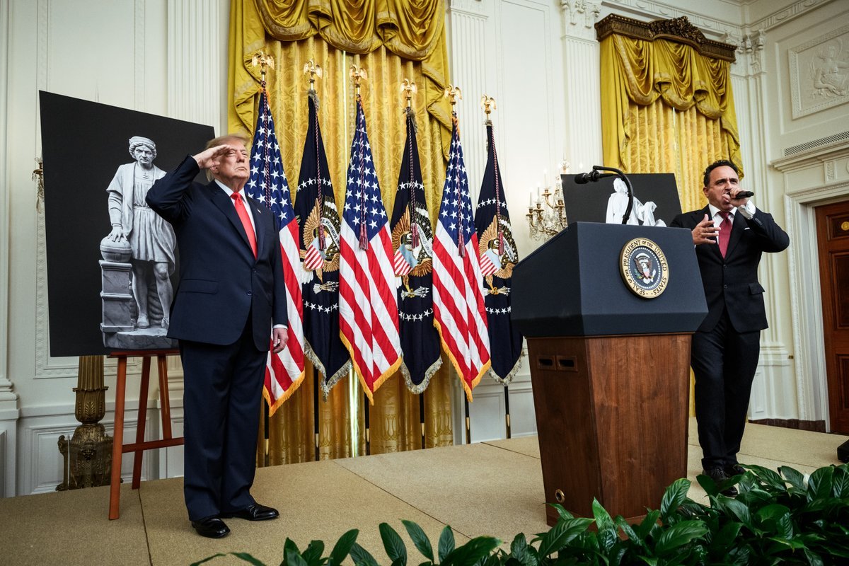 lvankaTrump23's tweet photo. "In 1492, Christopher Columbus undertook one of the boldest voyages in the history of our planet... He push onward and discovered the New World, eventually leading to the creation of the most exceptional nation in the history of the [world]." - President Donald J. Trump https://t.co/CNG14Q6gyC