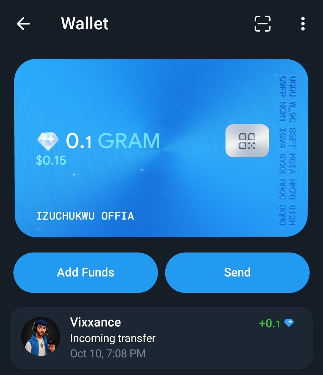 IzuchukwuOffia's tweet photo. Thank you so much @vixxance_ 

Now, I will help 40+ people to activate their wallet.

Who's up? https://t.co/Gs9GTcBgmD