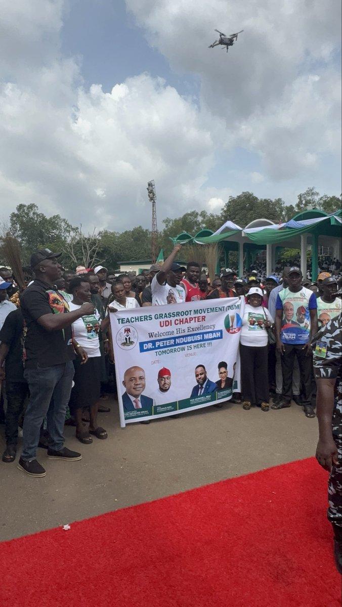 HyginusAgu12413's tweet photo. It was heartwarming to witness the massive support and unity of our teachers. I commend them for standing firmly with progressive leadership that prioritises education and the welfare of educators.

Ndi Udi remains solidly behind Our Governor, Our President and the All Progressives Congress.