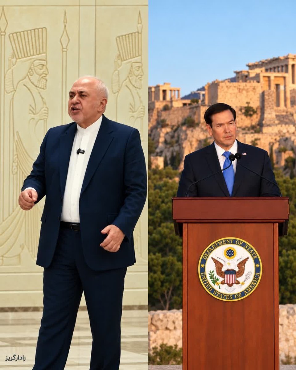 MymyZadh's tweet photo. روبیو از شکست ایران می‌گوید؛
ظریف از ضرورت تسلیم ایران..

جالب نیست:))))) https://t.co/WFTz7QAqna