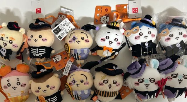 yj85m0's tweet photo. 치이카와 할로윈 미니소 치이카와 양도

8종 ( 1set ) - 18.0 / 치이카와 , 하치와레 , 우사기 , 모몽가 , 쿠리만쥬 , 랏코 ,시사 , 후루혼냐

개별판매 X

총수량 7set [ 남은수량 4set ]

일택+0.4 / 반택+0.2

💙DM문의주세요 https://t.co/6QcvnBGGdj