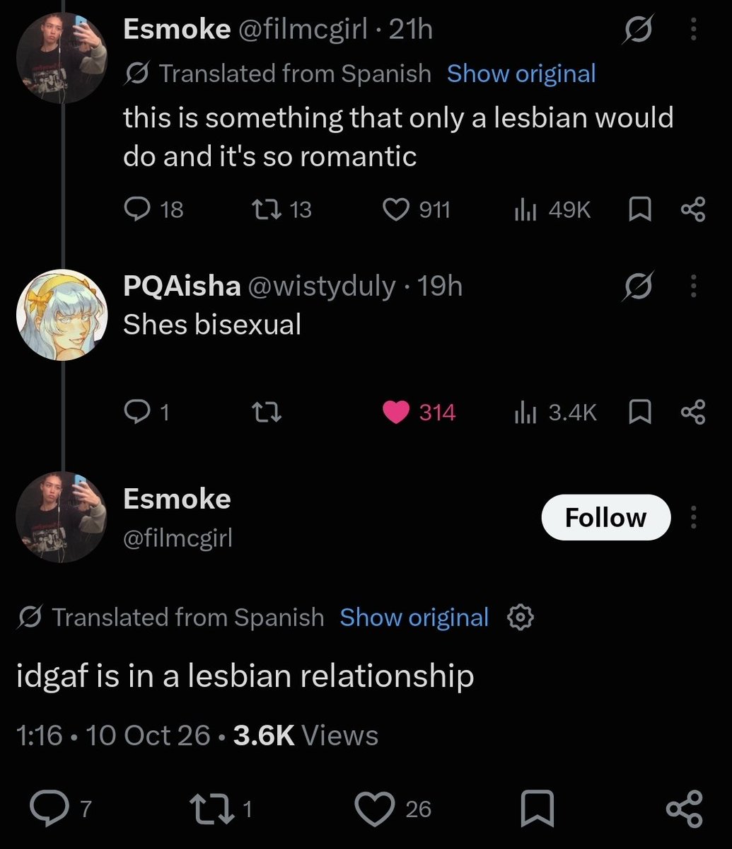 moonnenby's tweet photo. Im giving it three days before these people are crying about bi women not dating other women. https://t.co/otvZpmRAqy