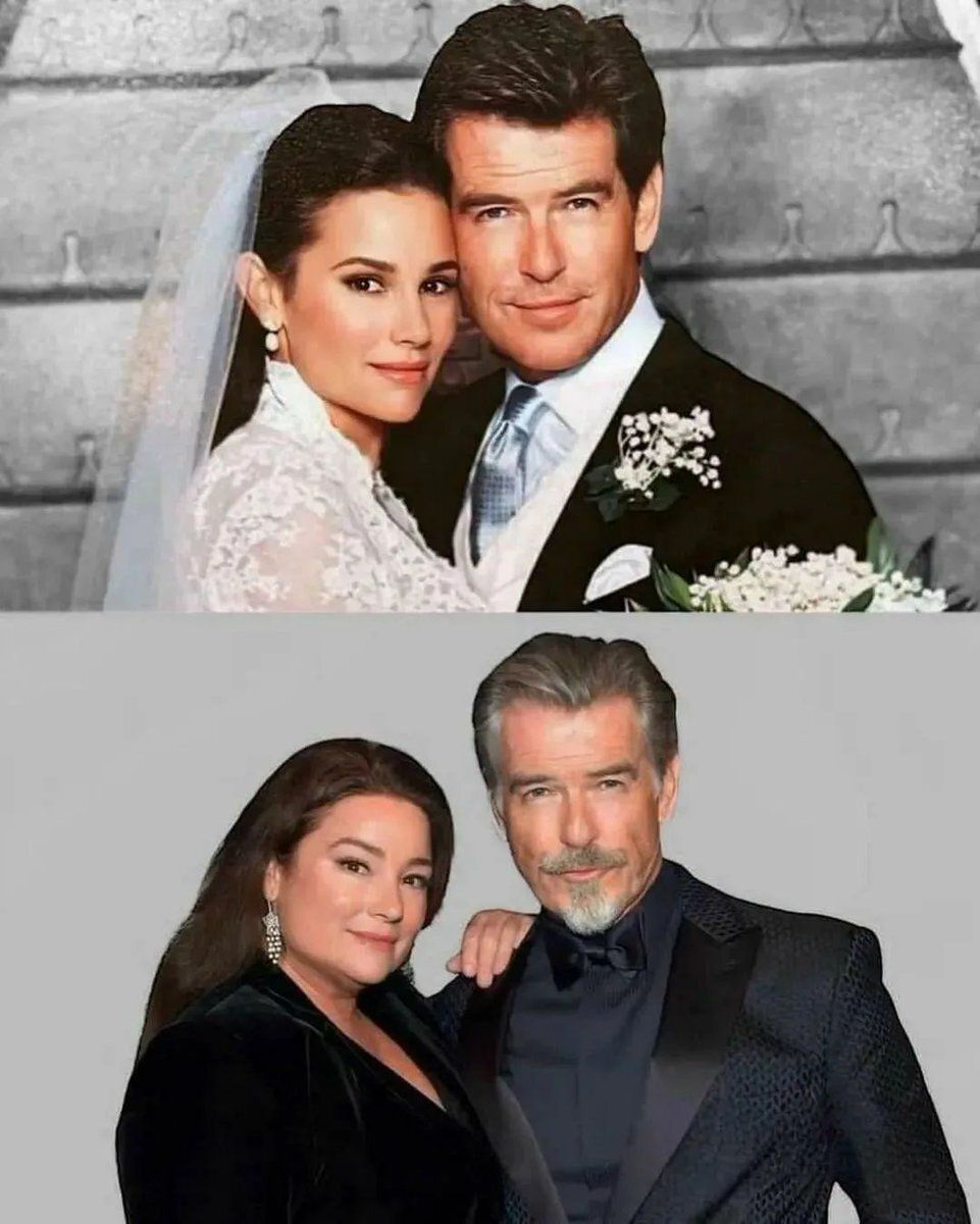 fasc1nate's tweet photo. Pierce Brosnan married Keely Shaye Brosnan in 2001 after first meeting in 1994.

Effortlessly cool photos: https://t.co/vKQ8CmLZ3V https://t.co/kB10HBrfvp