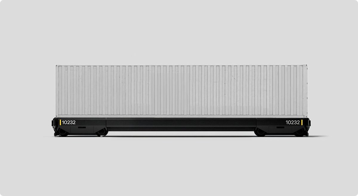 KitaiStudio's tweet photo. Former SpaceX engineers have raised $100 million to build self-driving, electric freight trains.
•Range of up to 500 miles per charge
•Recharges in as little as an hour
•Automatically couples and uncouples into groups
•Compatible with standard shipping containers https://t.co/03QdLk8PA7