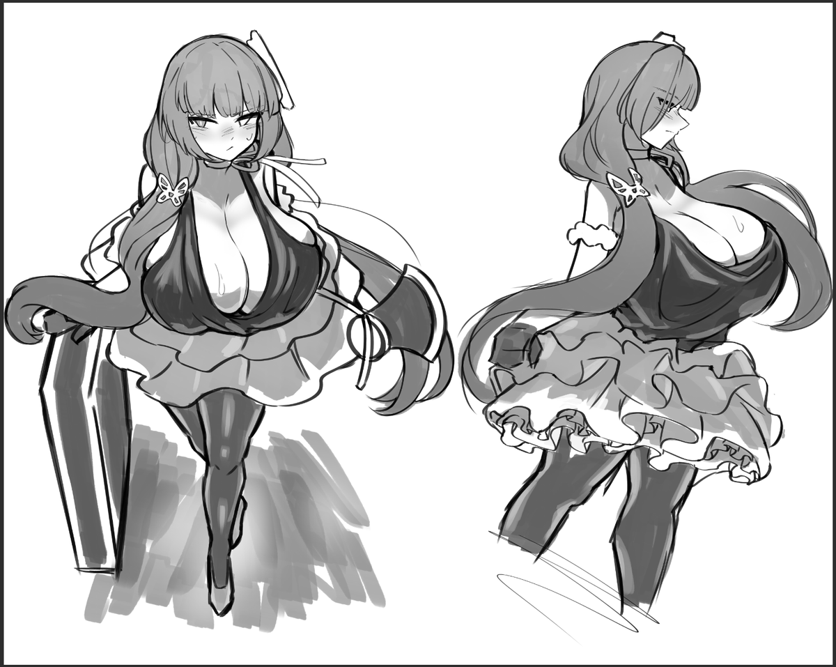 vinsycal's tweet photo. Girls frontline RO635 sketchy https://t.co/ptuWAbh9oU