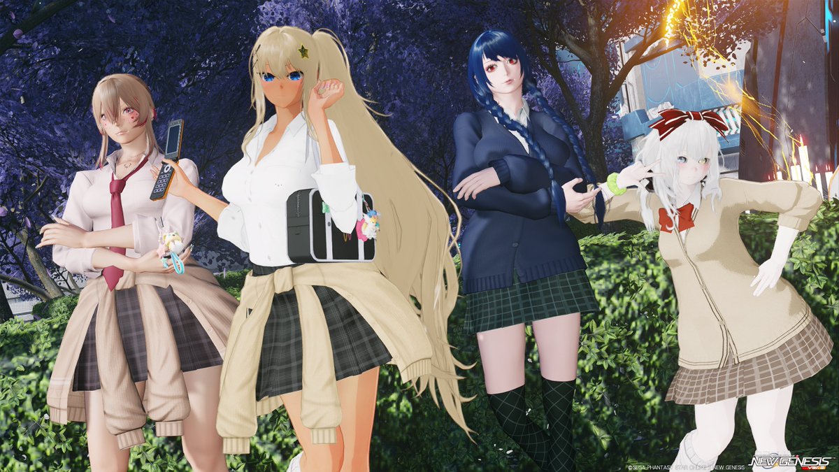 noutelier's tweet photo. 今日は２時間半一瞬でした…！
#PSO2NGS_SS #ミスラビ https://t.co/kOyRFwtcZ3