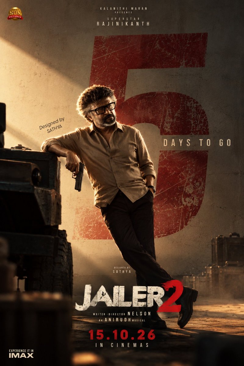 Axel_zeff's tweet photo. Alappara Kelapurom in 5 days 💥🌟🔥
Poster work for #Jailer2 
#SuperstarRajnikanth 
#Jailer2oct15 #Jailer2Promotions 
#SjSurya #Suraaj #Mohanlal #Sivarajkumar #HrithikRoshan #Ramyakrishnan. https://t.co/3gDQ62yoyz