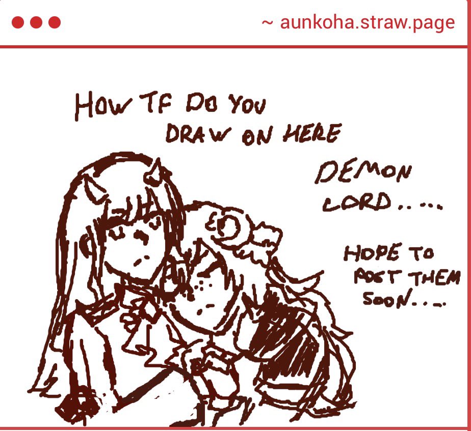 aunkoha's tweet photo. AHH LOVE IT SO MUCH ❤️❤️🥹 demon lord was SO GOOD https://t.co/P8RnA5nKw5