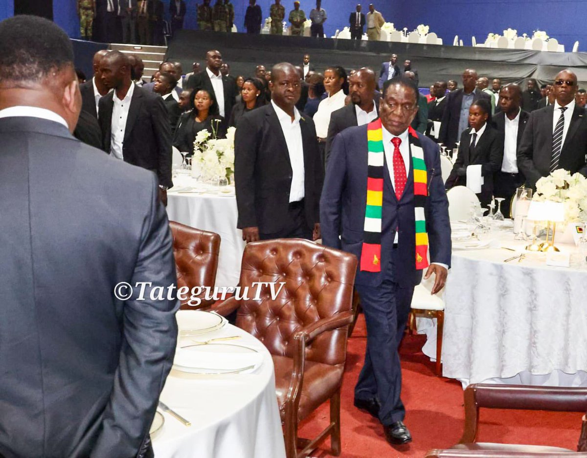 nickmangwana's tweet photo. This evening, His Excellency the President and First Secretary of the ruling Party, ZANU PF, is attending the inaugural President's Ball at the Hippodrome in Braeside, Harare. 

The ruling party is hosting the event in an effort to raise US$6 million ahead of the Conference to be held from 12-17 October in Chinhoyi, Mashonaland West Province.

The President's ball brings together individuals, the business community and other stakeholders to support preparations for the Party's 23rd National People's Conference.
#PartyConference