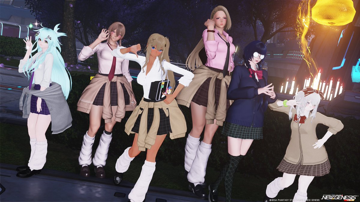 noutelier's tweet photo. 今日は２時間半一瞬でした…！
#PSO2NGS_SS #ミスラビ https://t.co/kOyRFwtcZ3