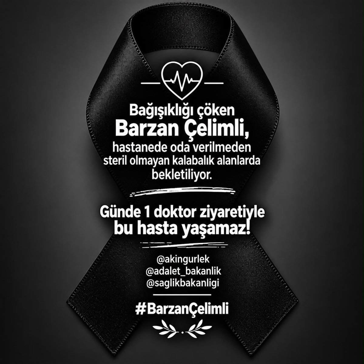 ayse_0634's tweet photo. Hayalleri yarıda bırakılmış bir gencin sesizce ölmesine suskun kalma . #barzançelimli için #akıngürlek #konyayerelgazete #sağlıkbakanlığı . #showhaber https://t.co/OTmWjWtUTV